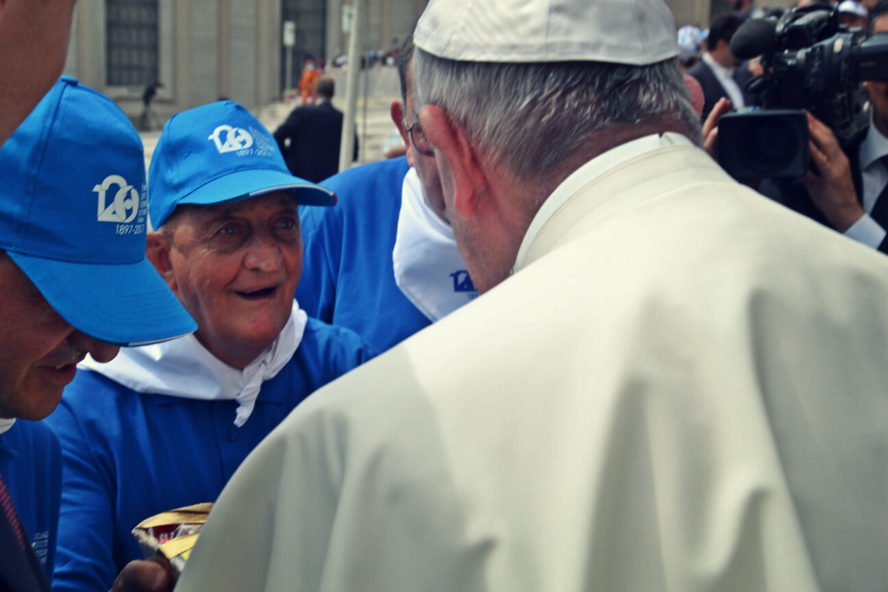 Per il 120° Fondazione incontra Papa Francesco