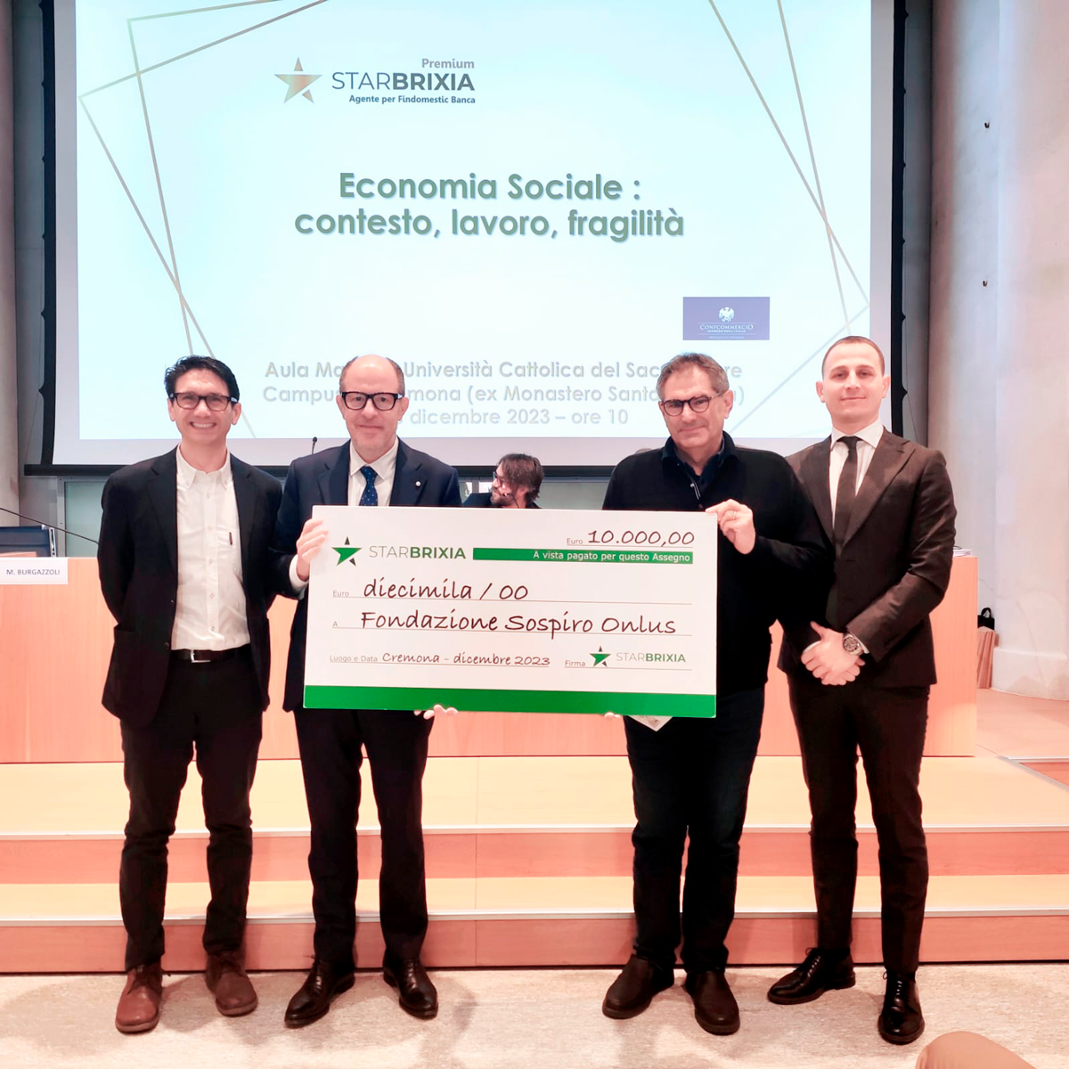 Continua la raccolta fondi