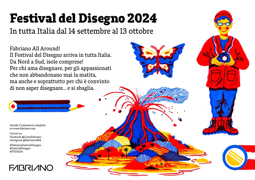 LA MANICA LUNGA, LABORATORIO ARTISTICO DI FONDAZIONE SOSPIRO E’ STATO AMMESSO al Festival Del Disegno Fabriano 2024!